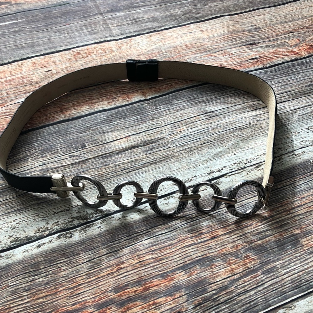 Donated - Chico’s belt, silvertone hardware, sz S/M